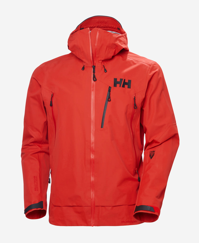 ODIN 9 WORLDS INFINITY 3L JACKET, Infinity red