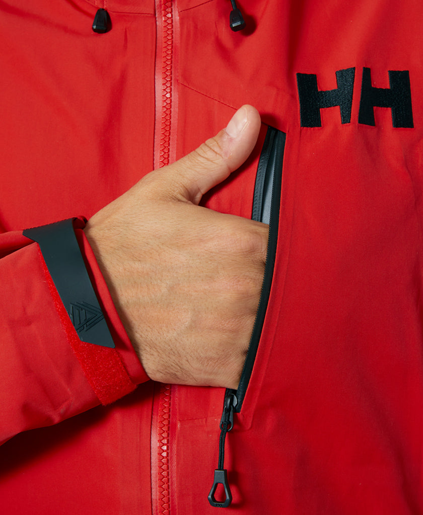 ODIN 9 WORLDS INFINITY 3L JACKET, Infinity red