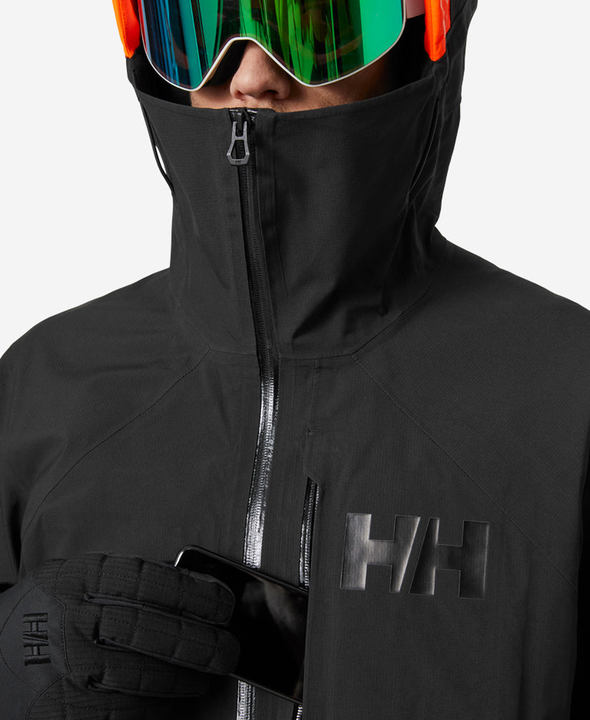 RIDGE INFINITY SHELL JACKET, Black
