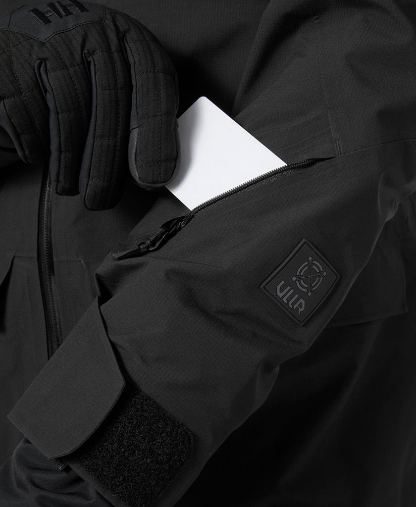 RIDGE INFINITY SHELL JACKET, Black