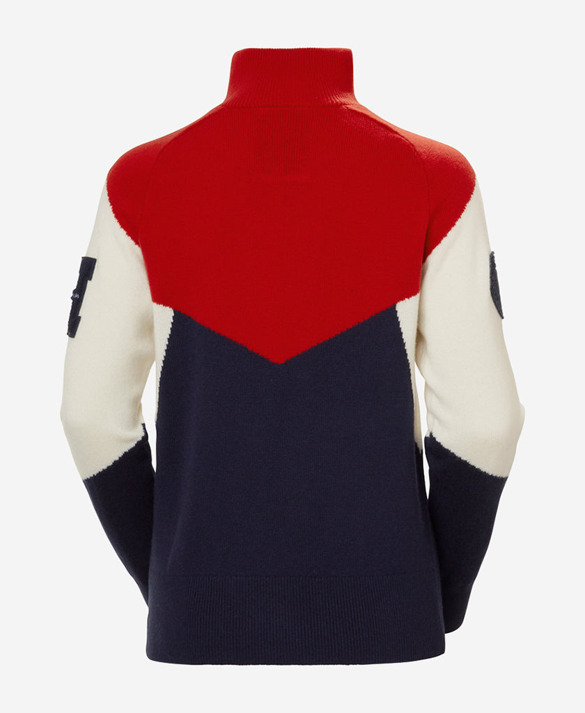 W APRES KNITTED SWEATER, Navy