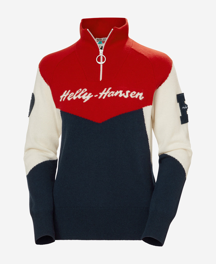 W APRES KNITTED SWEATER, Navy