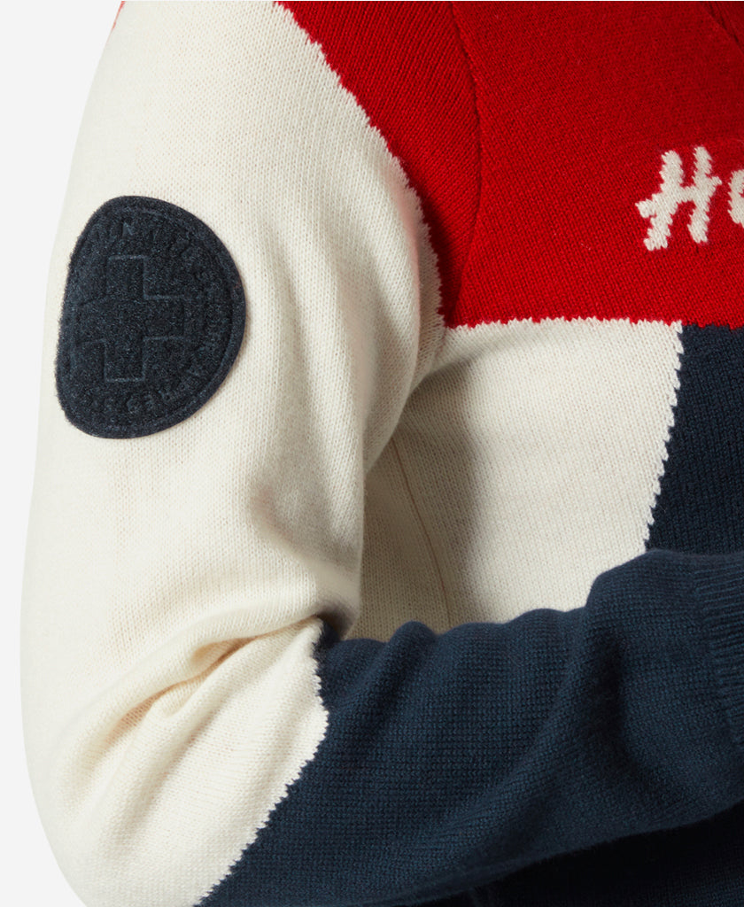W APRES KNITTED SWEATER, Navy