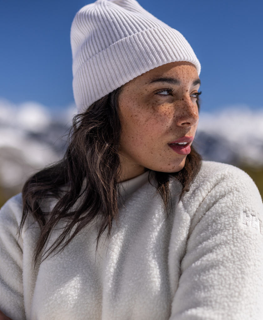 HH WOOL BEANIE, Snow