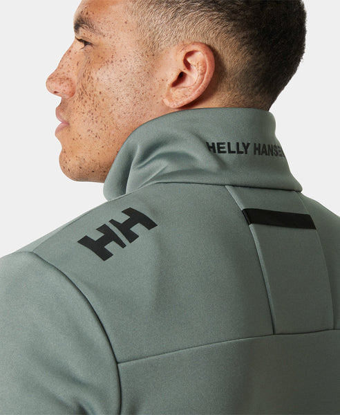 CREW FLEECE JACKET, Grey Cactus