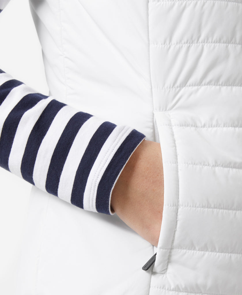 W CREW INSULATOR VEST 2.0, White
