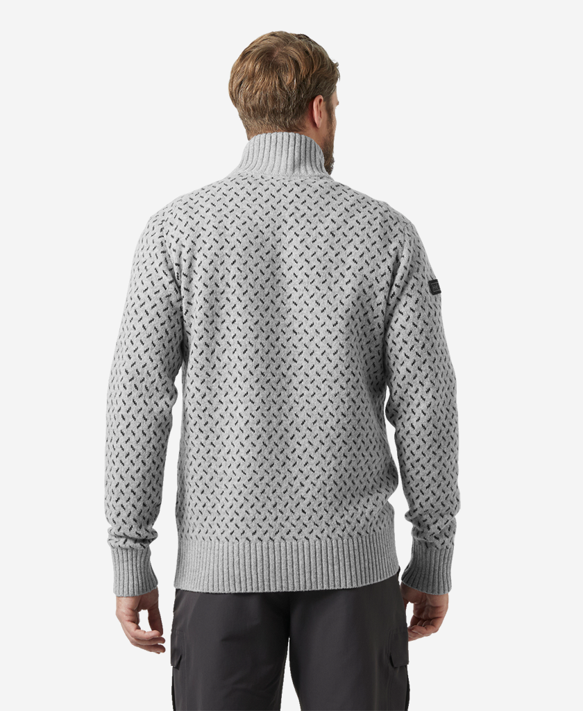 ARCTIC ICELANDER 1/2 ZIP, Grey Melange
