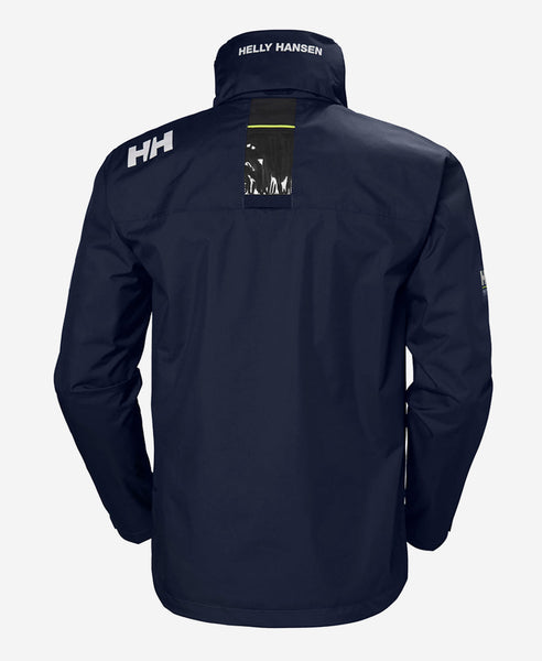 CREW HOODED JACKET, Navy