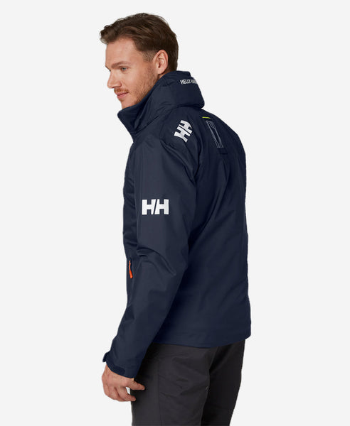 CREW HOODED JACKET, Navy