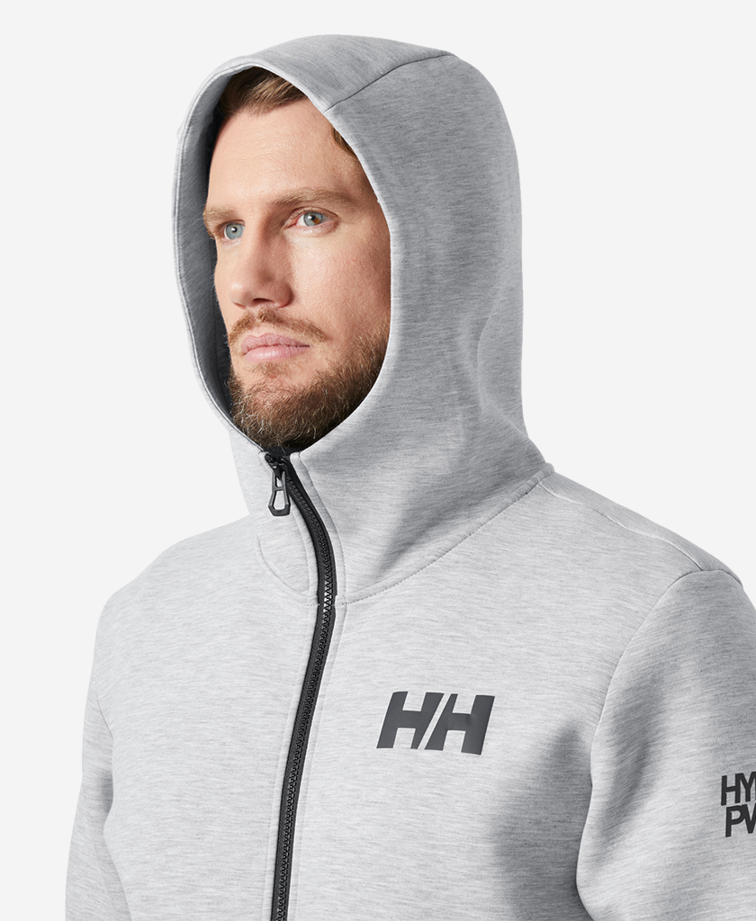 HP OCEAN FZ JACKET 2.0, Grey Melange