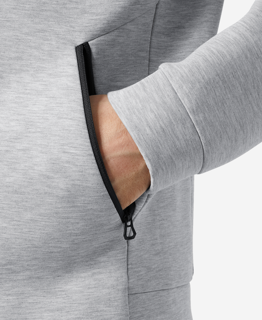 HP OCEAN FZ JACKET 2.0, Grey Melange