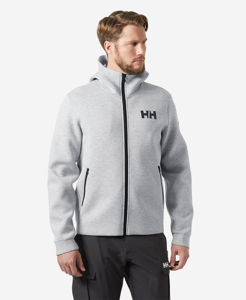 HP OCEAN FZ JACKET 2.0, Grey Melange