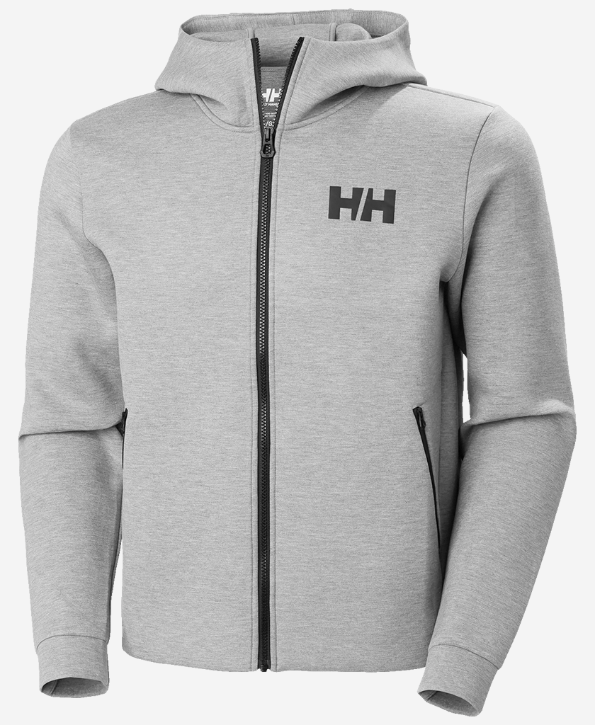HP OCEAN FZ JACKET 2.0, Grey Melange
