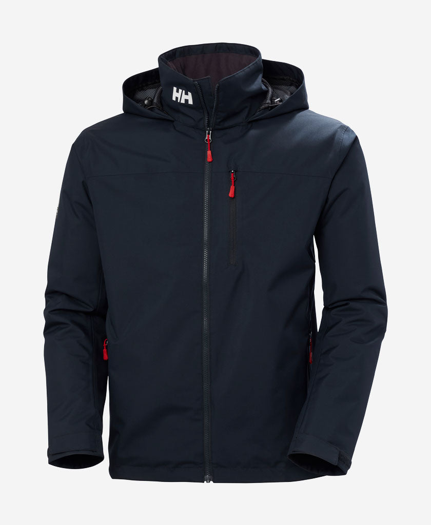 CREW HOODED MIDLAYER JACKET 2, Navy