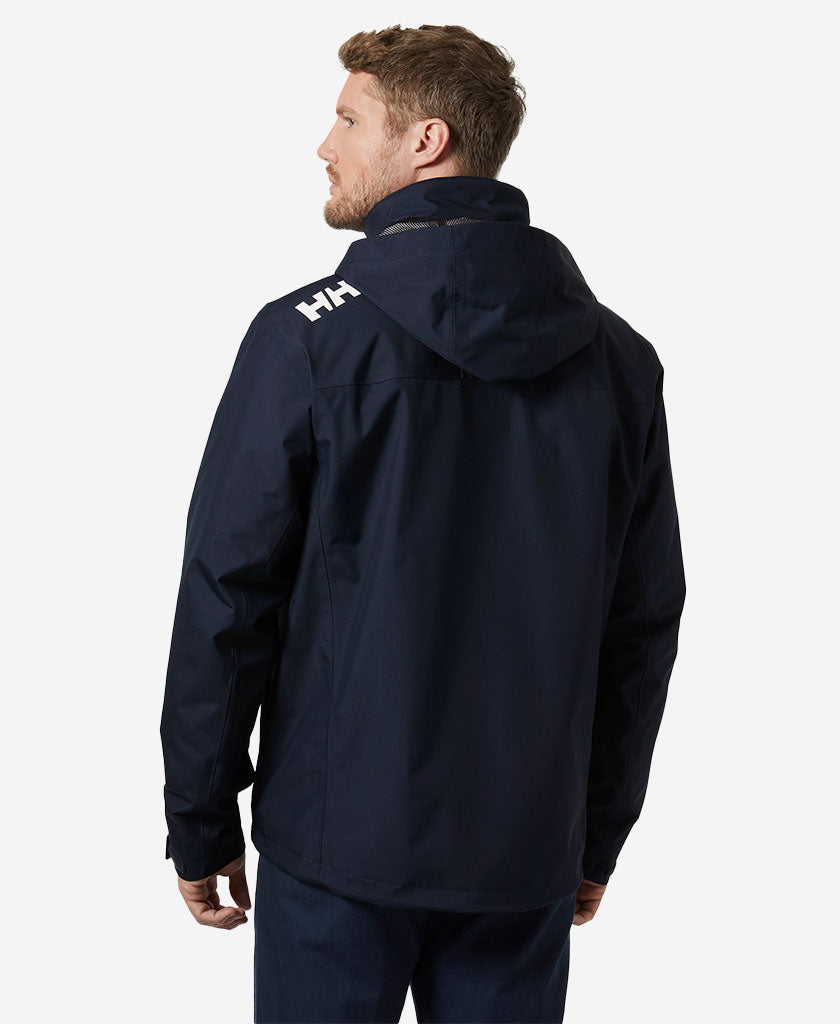 CREW HOODED MIDLAYER JACKET 2, Navy