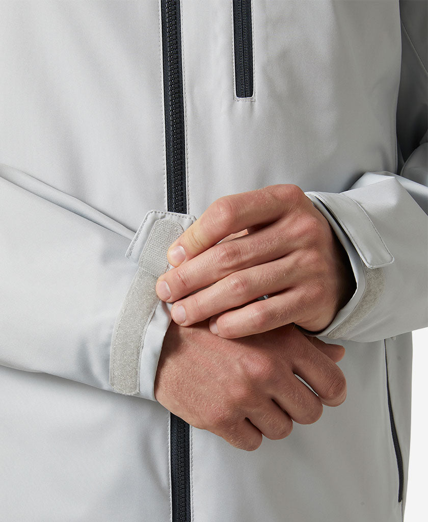 CREW HOODED JACKET 2.0, Grey Fog