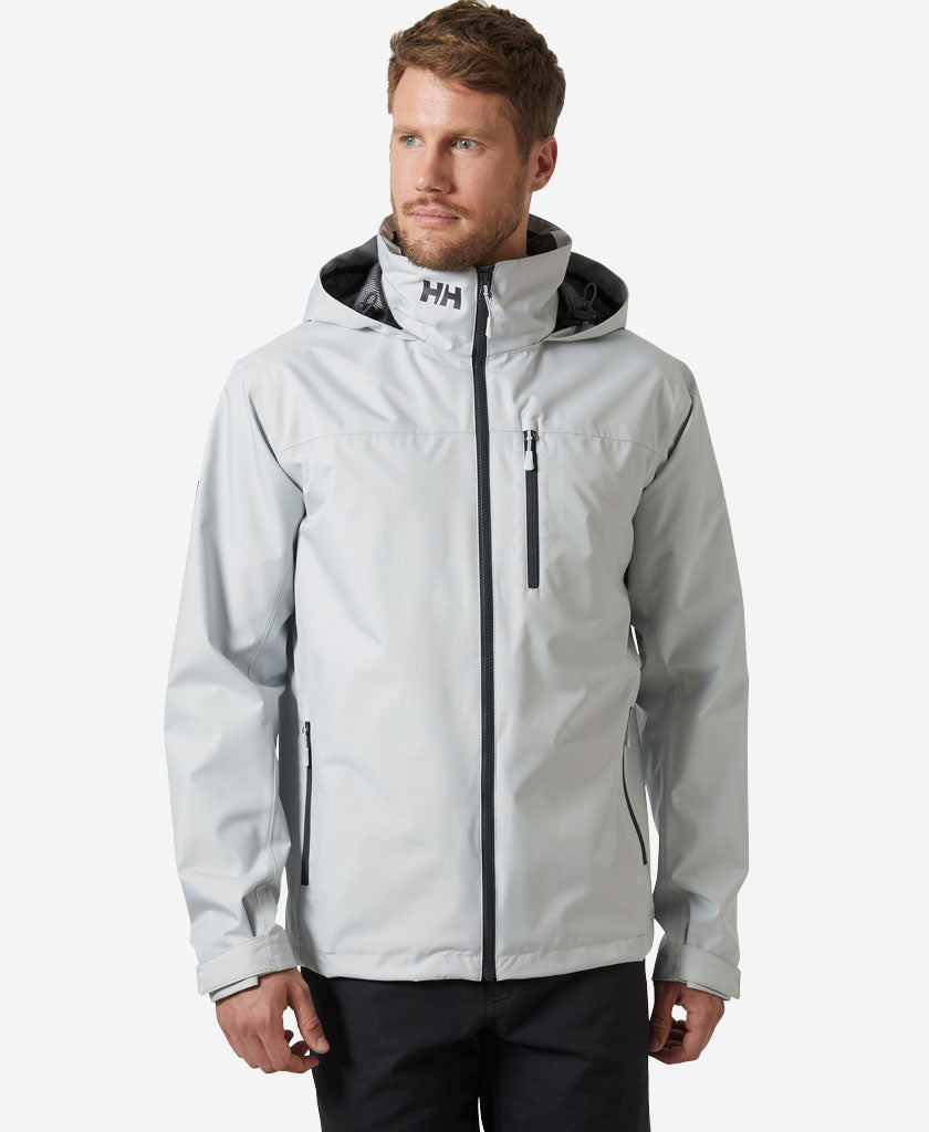 CREW HOODED JACKET 2.0, Grey Fog