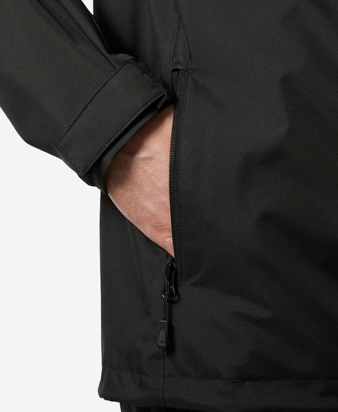 CREW HOODED JACKET 2.0, Black