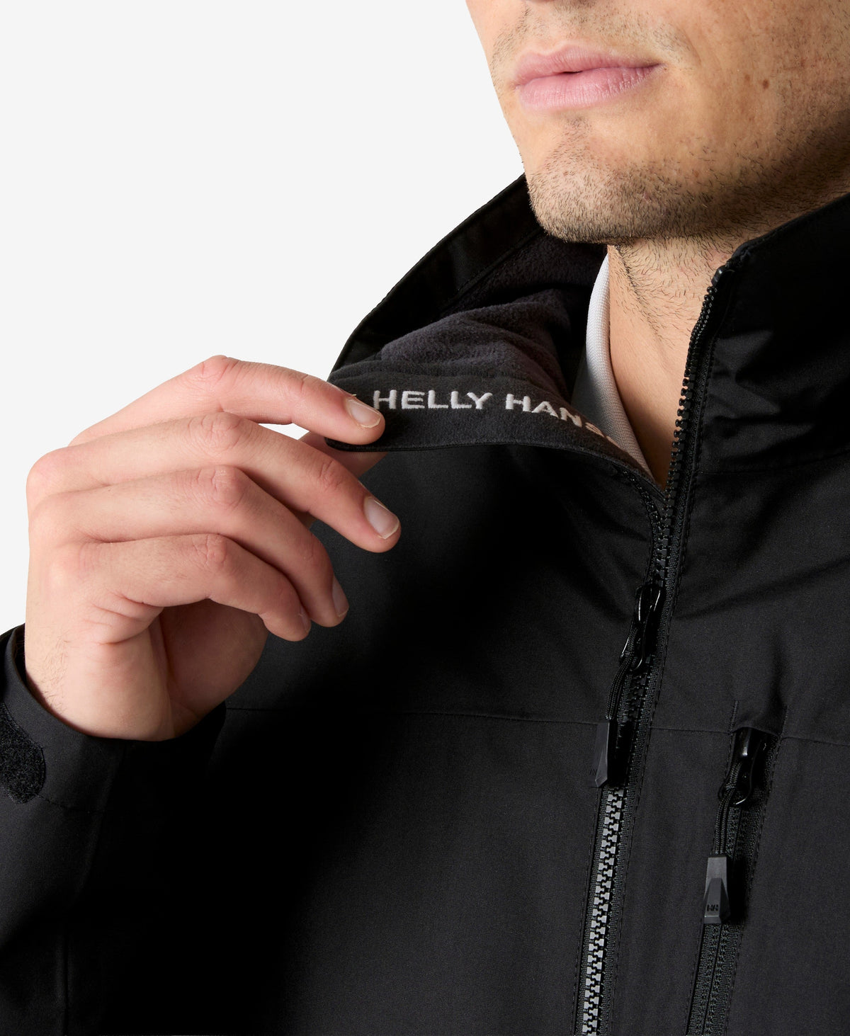 CREW MIDLAYER JACKET 2.0,  Black