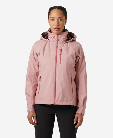 W CREW HOODED MIDLAYER JACKET 2.0, Pink Salt