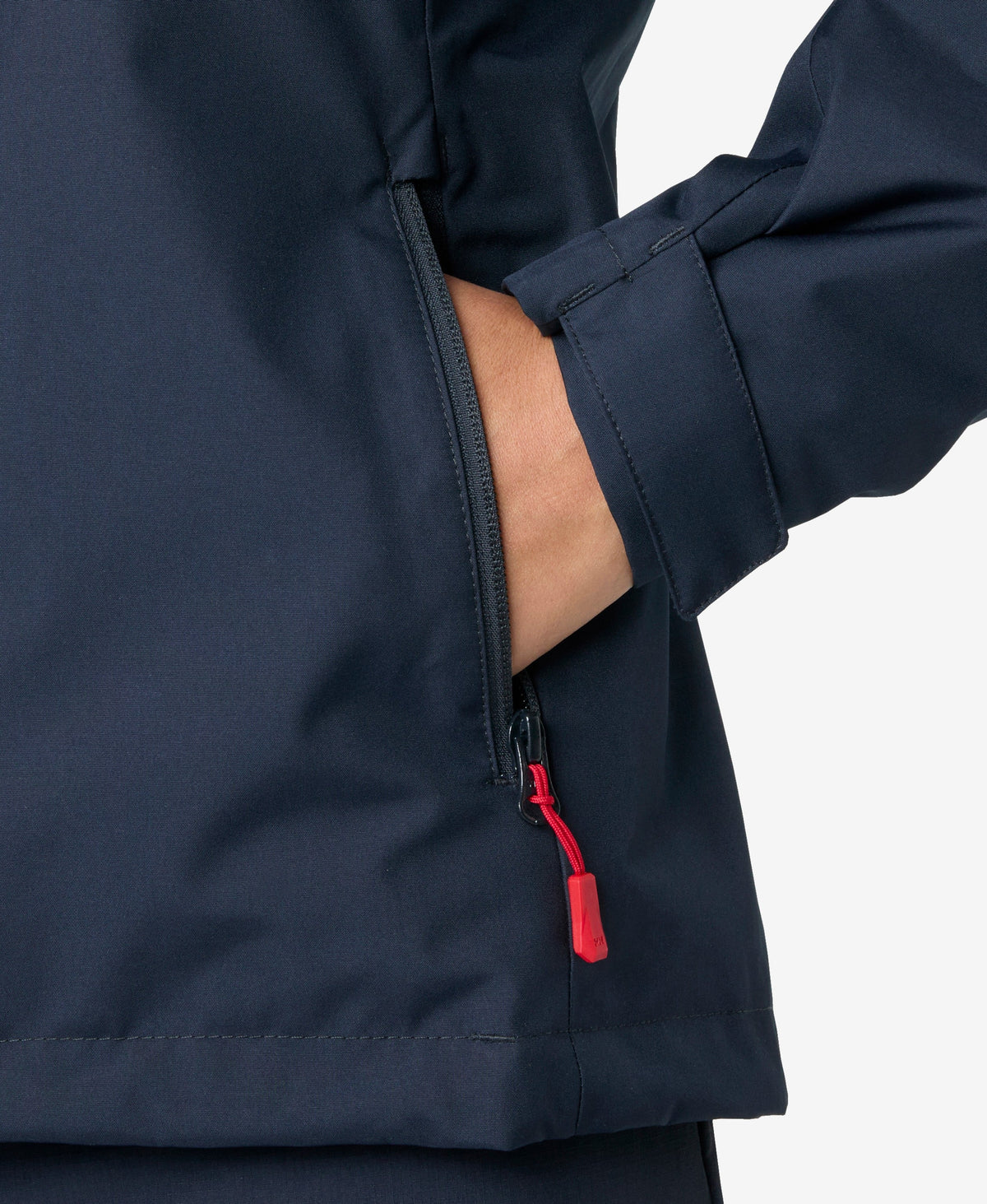 W CREW HOODED MIDLAYER JACKET 2.0, Navy