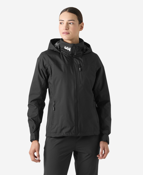 W CREW HOODED MIDLAYER JACKET 2.0, Black