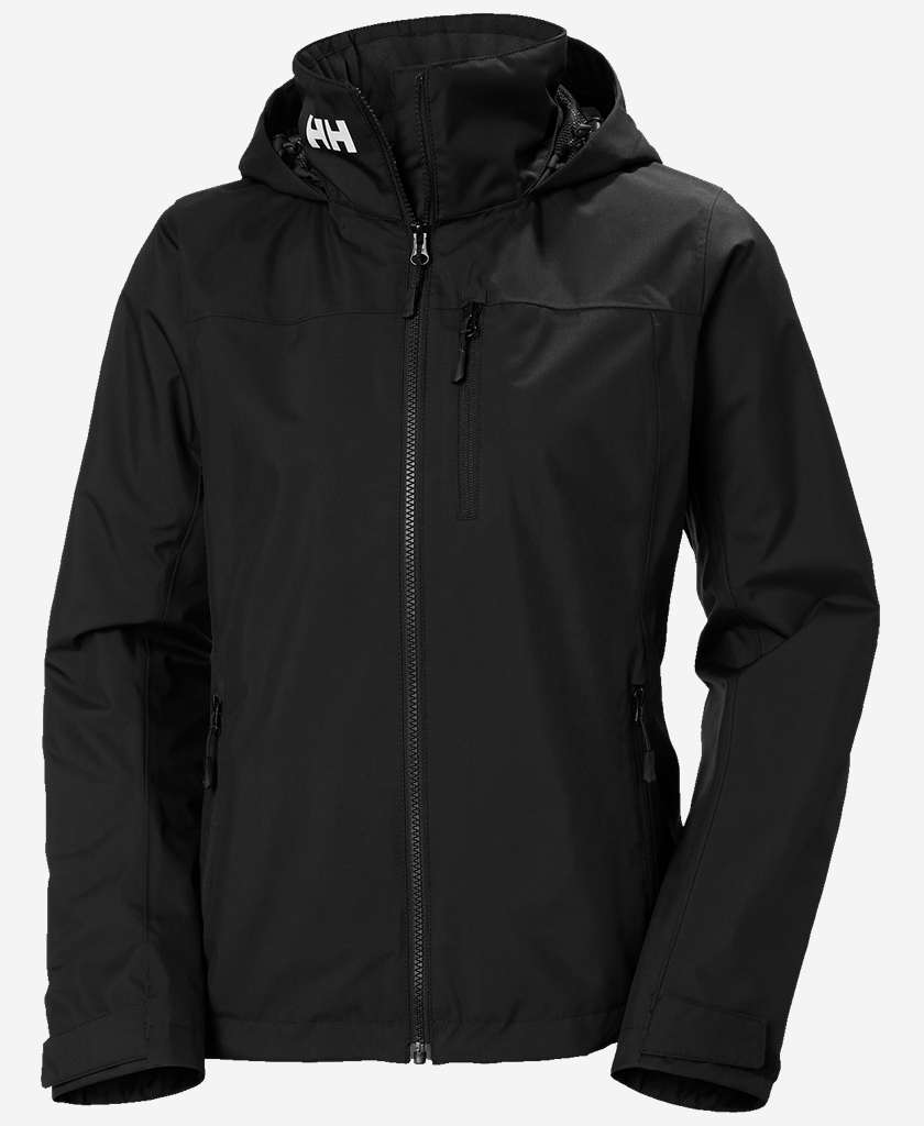 W CREW HOODED MIDLAYER JACKET 2.0, Black