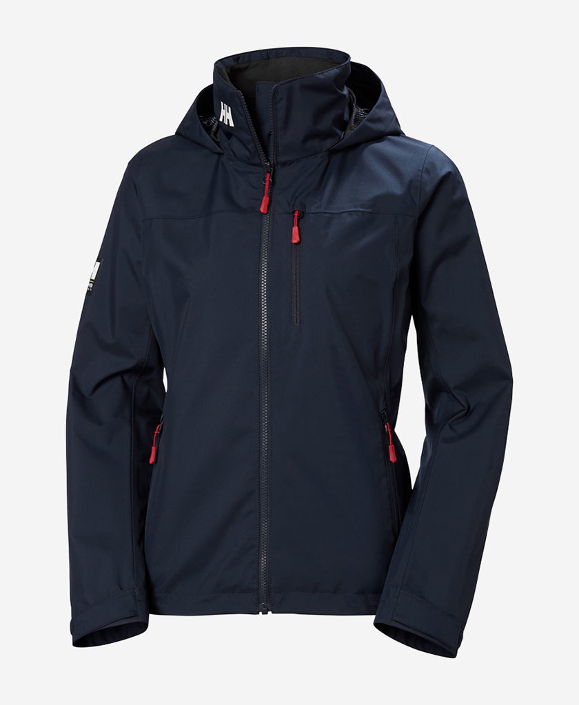 W CREW HOODED JACKET 2.0, Navy