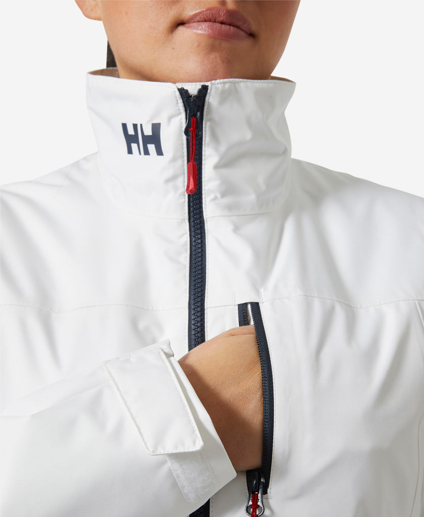 W CREW MIDLAYER JACKET 2.0, White
