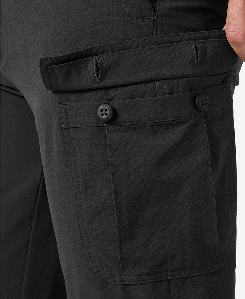 HH QD CARGO PANT, Ebony