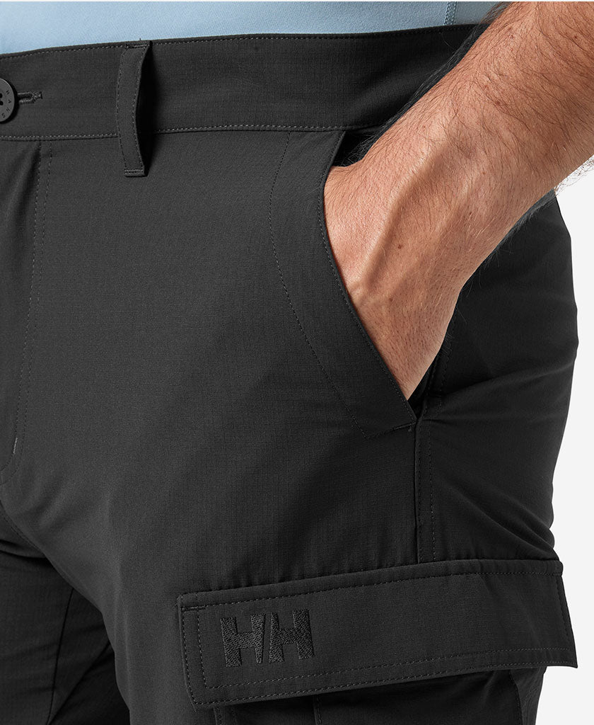 HH QD CARGO PANT, Ebony