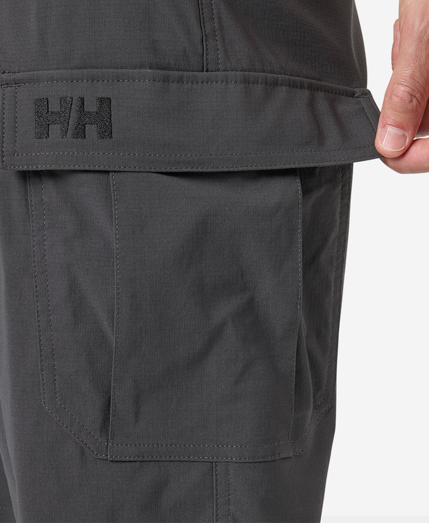 HH QD CARGO SHORTS 11", Ebony