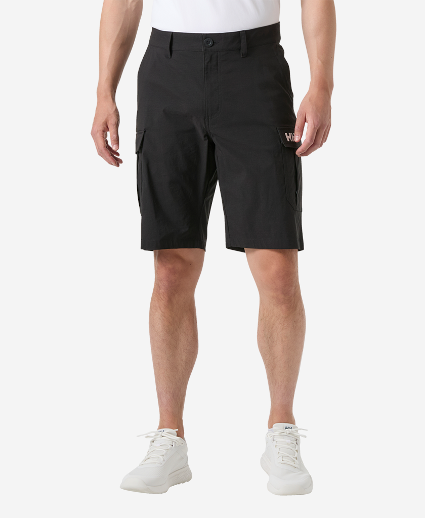 HH QD CARGO SHORTS 11", Black