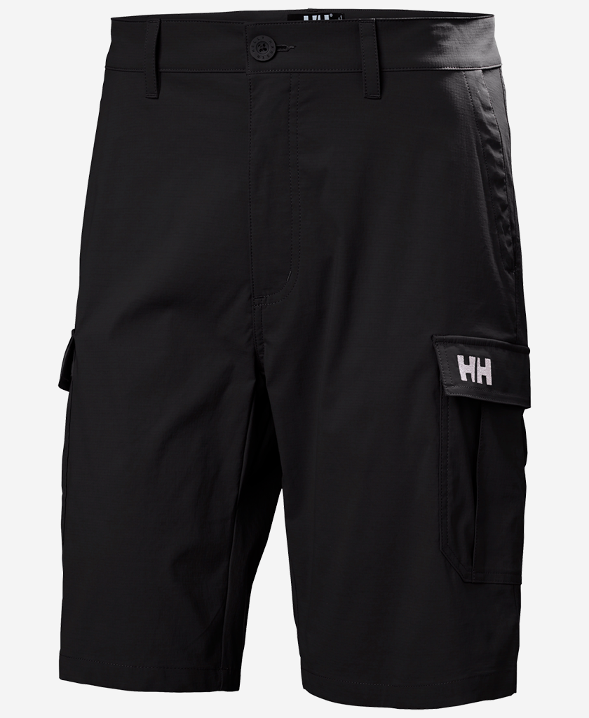 HH QD CARGO SHORTS 11", Black