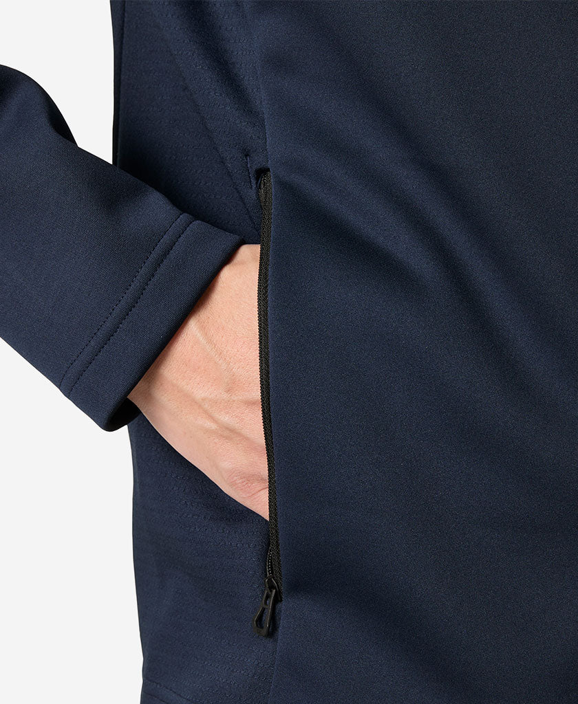 HP FLEECE JACKET, Navy