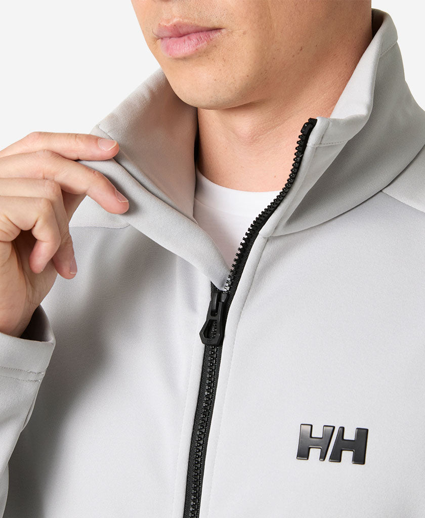 HP FLEECE JACKET, Grey Fog