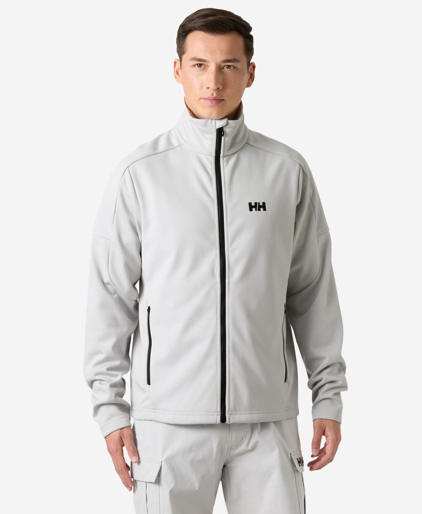 HP FLEECE JACKET, Grey Fog
