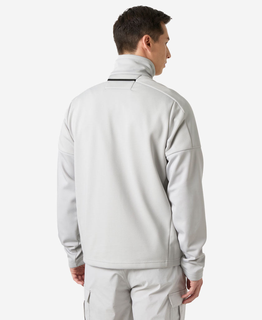 HP FLEECE JACKET, Grey Fog