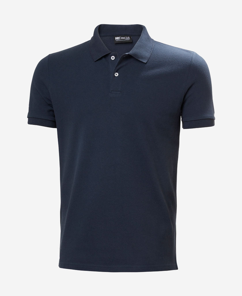 CREW POLO PIQUE, Navy