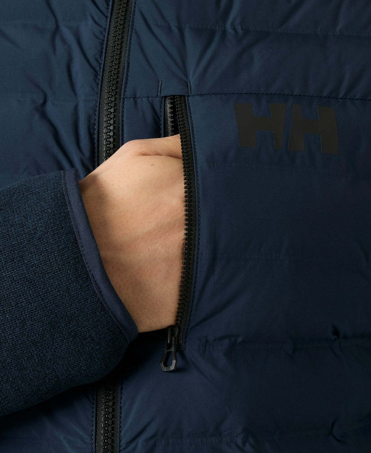 SKAGEN HYBRID KNIT INSULATOR, Navy