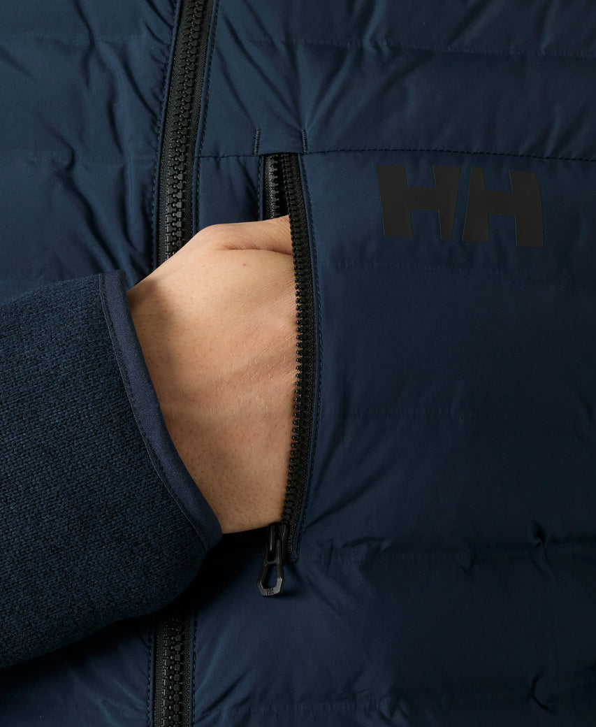 SKAGEN HYBRID KNIT INSULATOR, Navy