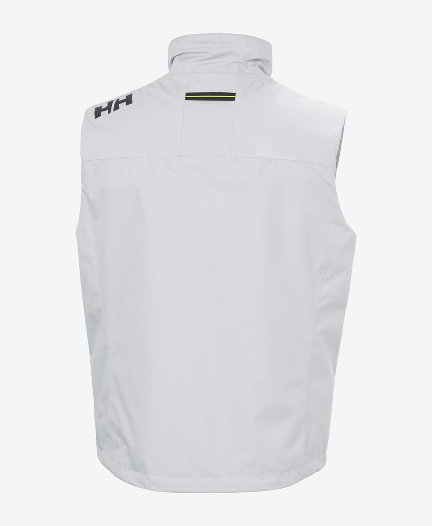 CREW PILE VEST, Grey Fog