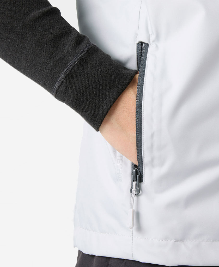 CREW PILE VEST, Grey Fog