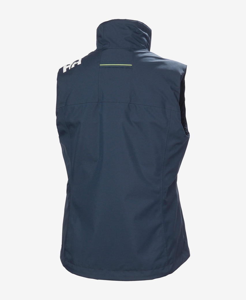 W CREW PILE VEST, Navy