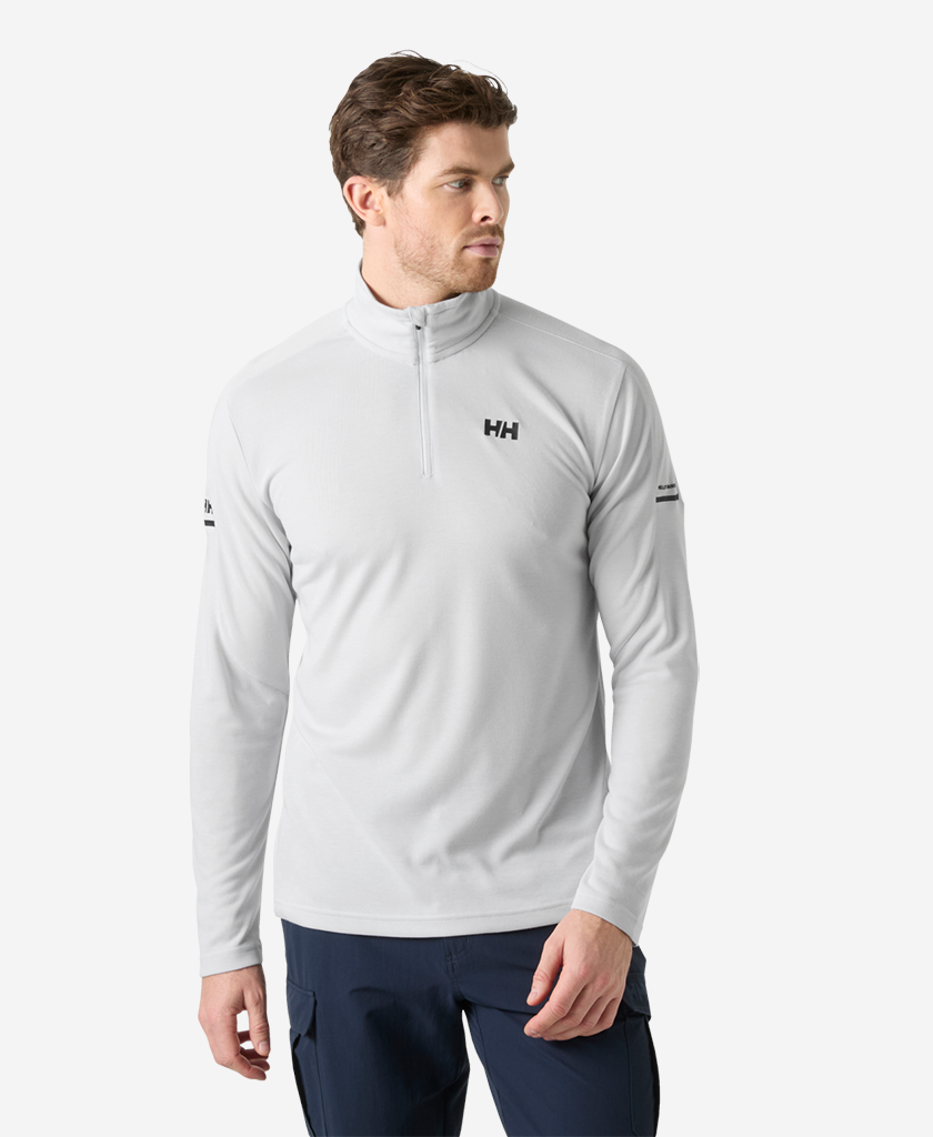 HP 1/2 ZIP PULLOVER, Grey Fog