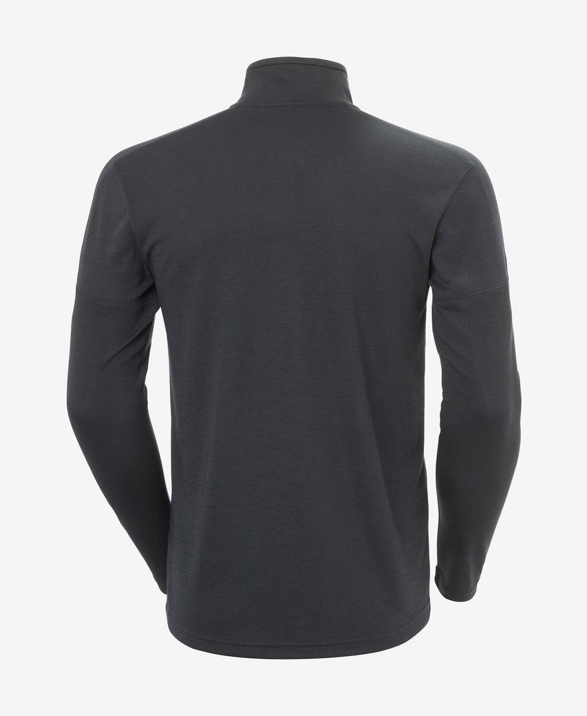 HP 1/2 ZIP PULLOVER, Ebony