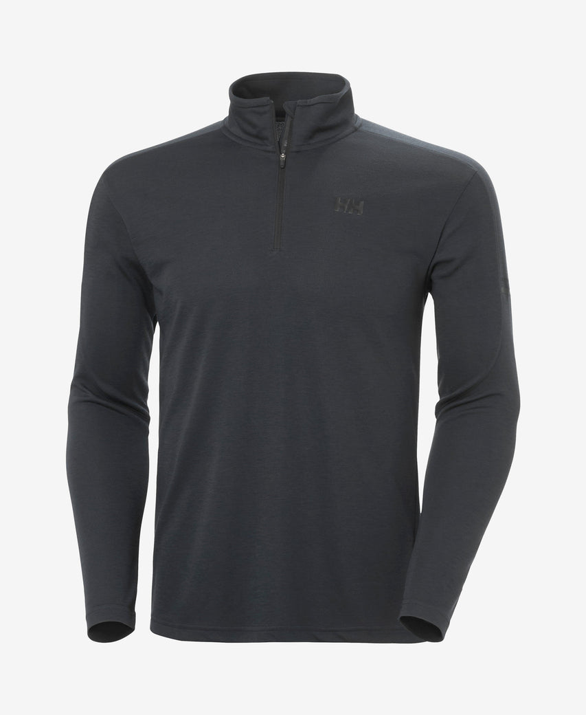 HP 1/2 ZIP PULLOVER, Ebony