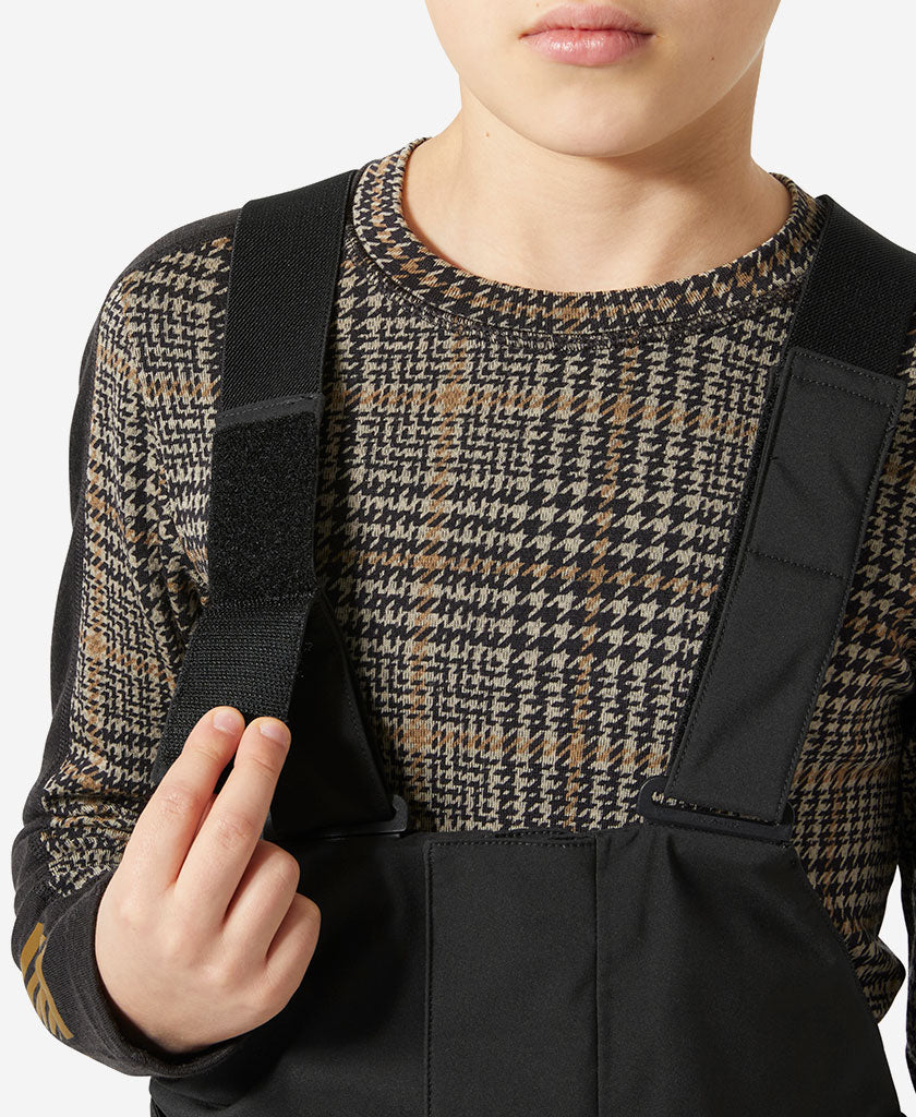 JR SUMMIT 2.0 BIB PANT, Black