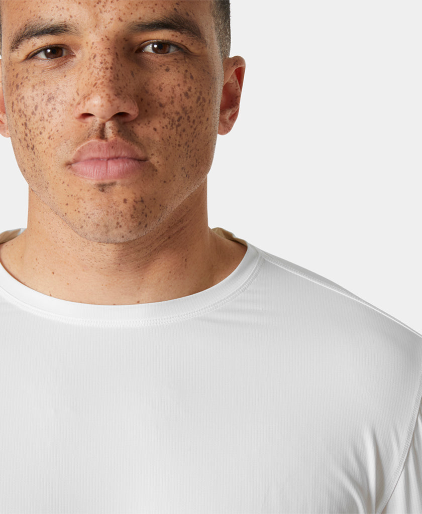 SHINE SOLEN LS CREW, White