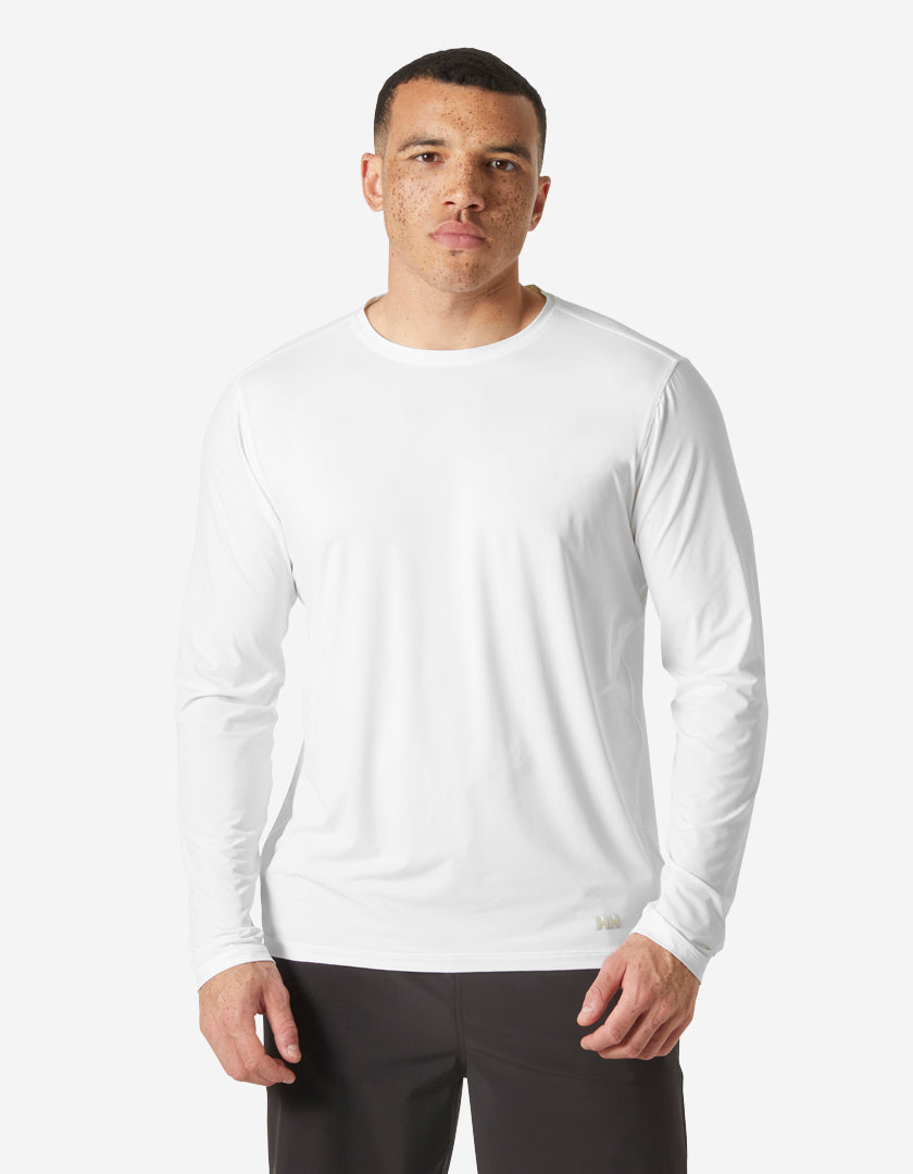 SHINE SOLEN LS CREW, White
